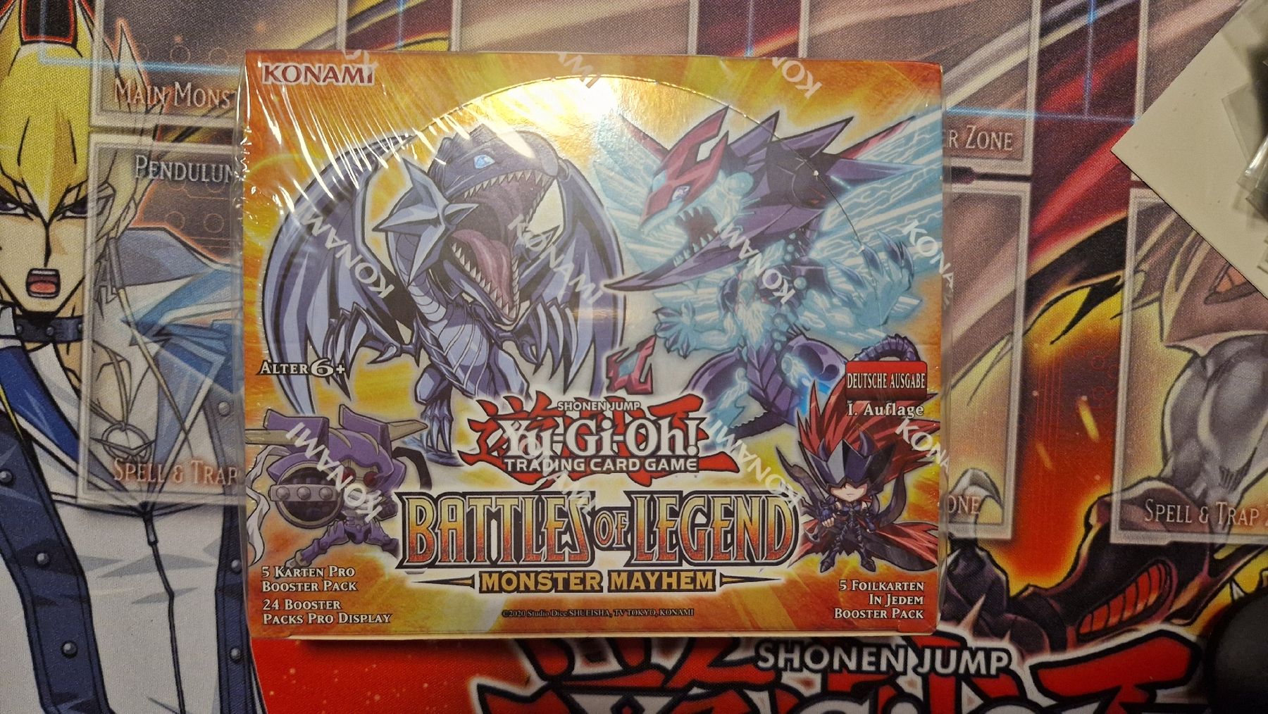 Spiele: Yugioh Battles of Legends Monster Mayhem Display (OVP DE) – Neu und originalverpackt aus Tramelan von TheRealMixman
