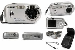 Sony Cyber-Shot DSC-P41 Digitalkamera- 4.1 MP inkl. 128 MB