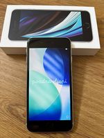 I Phone SE, white, 128 GB mit 2x Panzerglas, Hülle, Kabel