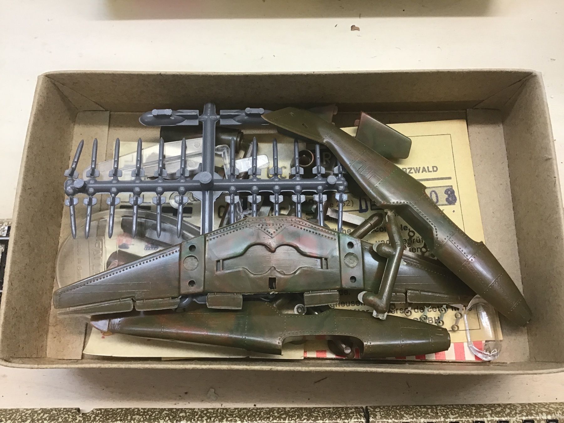 Faller Kit di modellismo & Modellini statici: Faller Messerschmitt Me 262 Bausatz, ungebaut, komplett – Nuovo e nell'imballaggio originale da Männedorf venduto da Spezial-Modelle 1