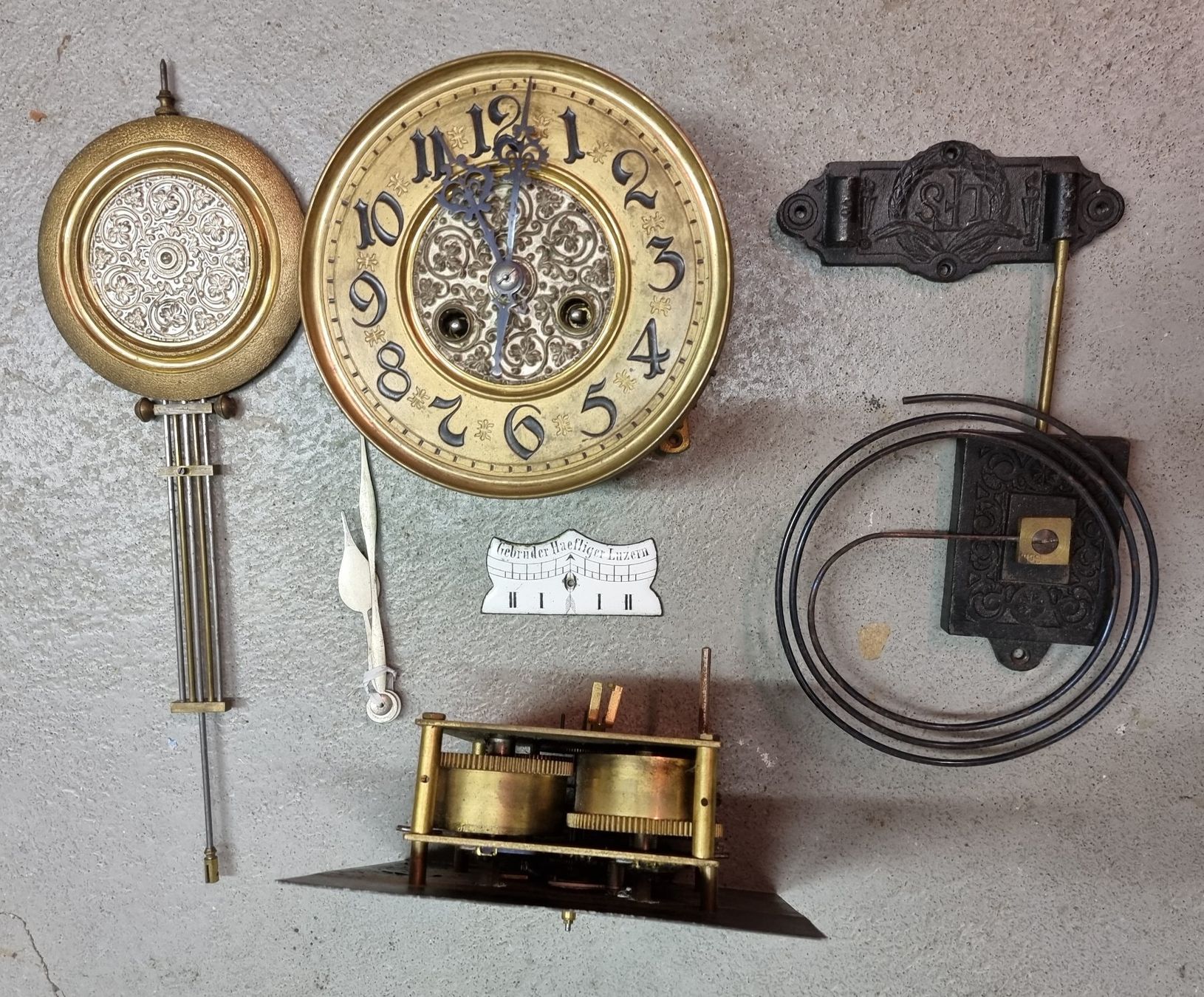 Orologi da terra & Orologi da parete: Antike Uhrenteile – Usato da Zuzgen venduto da ricard11 1