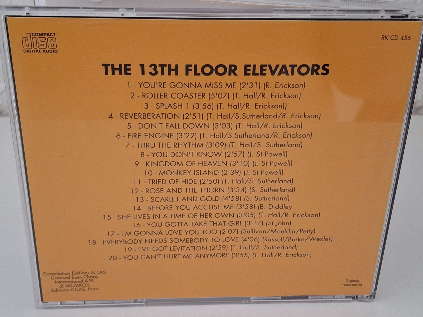 CD: CD The 13th Floor Elevators - Les Génies du Rock Psychedelic – Usato da Aarberg venduto da Jackup1 1
