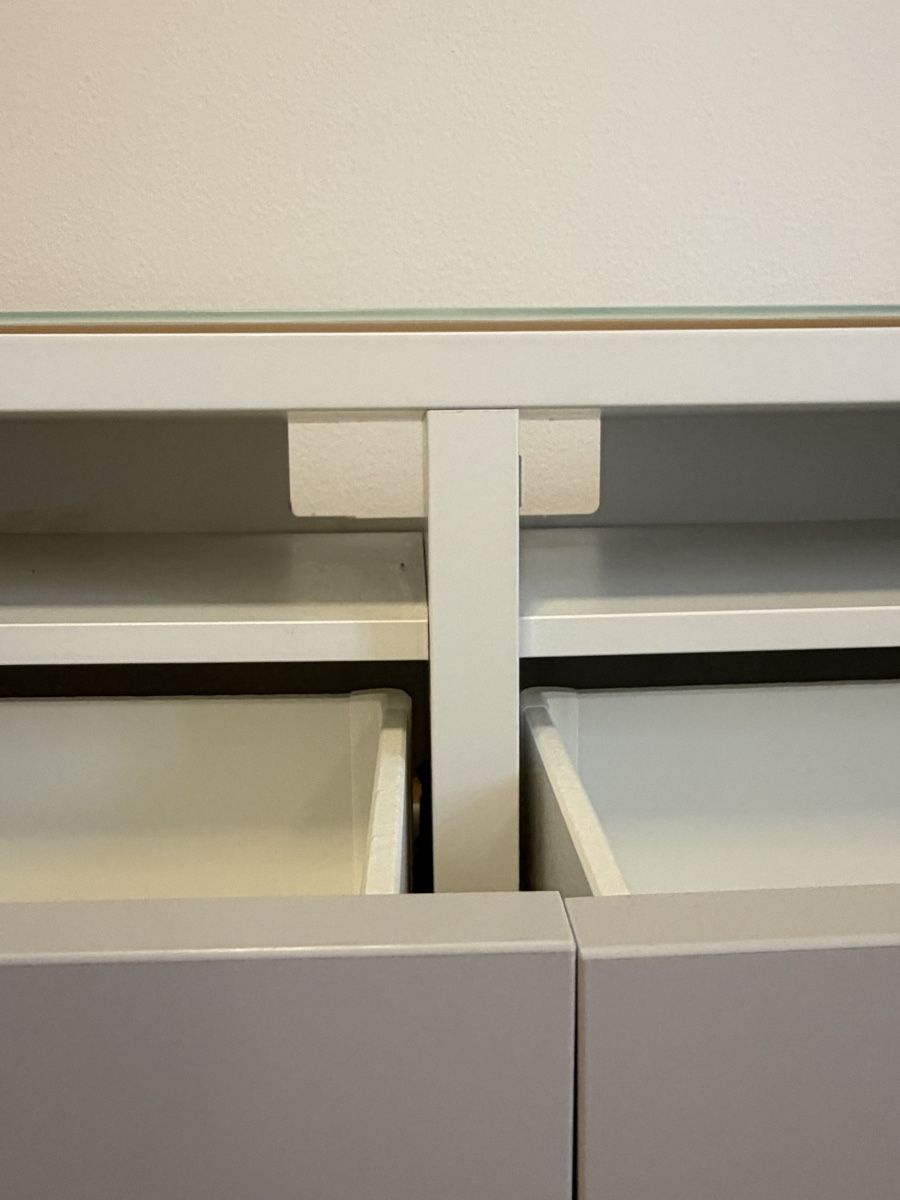 Meubles TV: Fernsehtisch / TV - Möbel weiss/grau – D'occasion à Basel par maipengye 5
