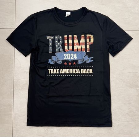 Trump T-Shirt 2024 Take America Back Gr. M
