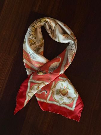 Salvatore Ferragamo Seidentuch / Foulard 86 x 86 cm – 100% S