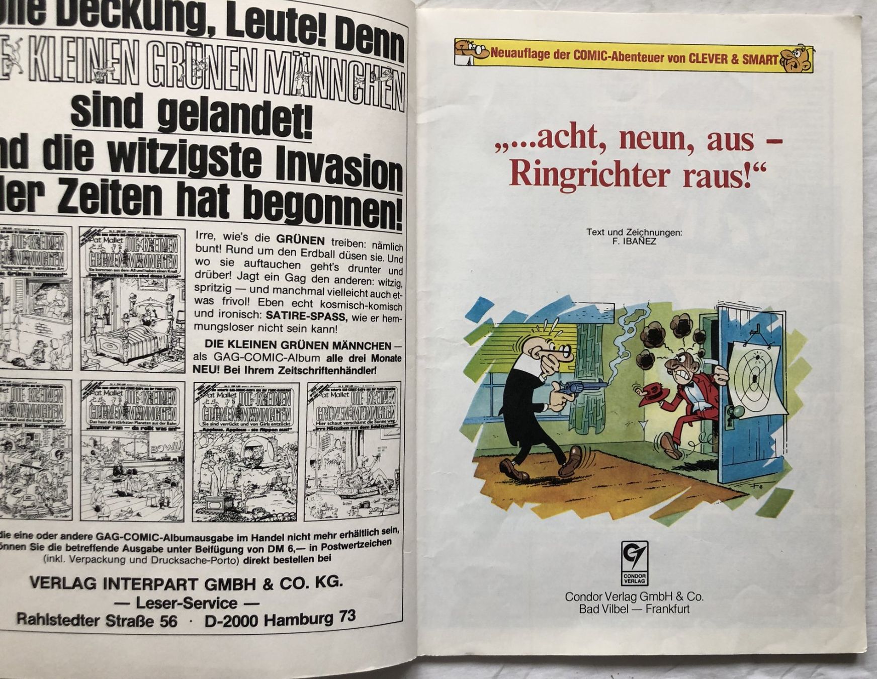 Fumetti: CLEVER & SMART - Nr.36 - 2.Auflage – Usato da Schaffhausen venduto da durruti 1