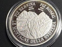 6. 1 Medaille 999 Silber, 20 Gramm