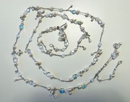 lange Sautoir-Kette von Swarovski