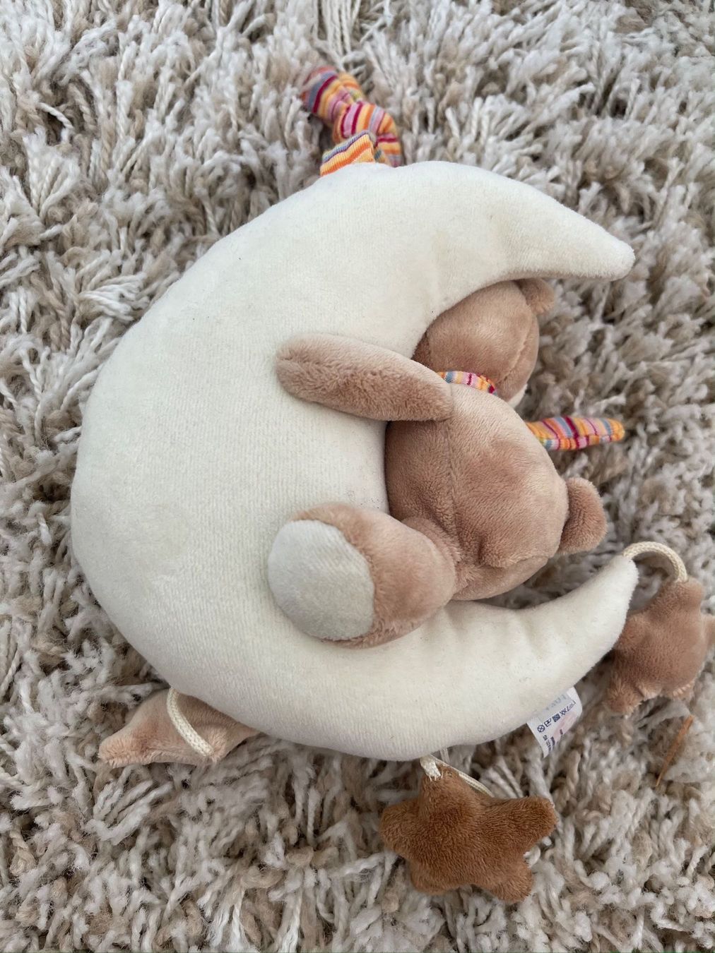 Spielzeuge: Kuschelbär  auf Mond – Gebraucht aus Mauren von SB1606 1