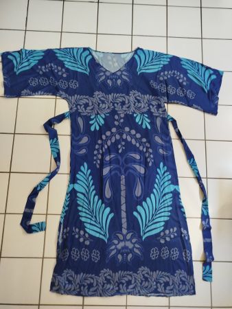 Sublime robe bleue, taille XL
