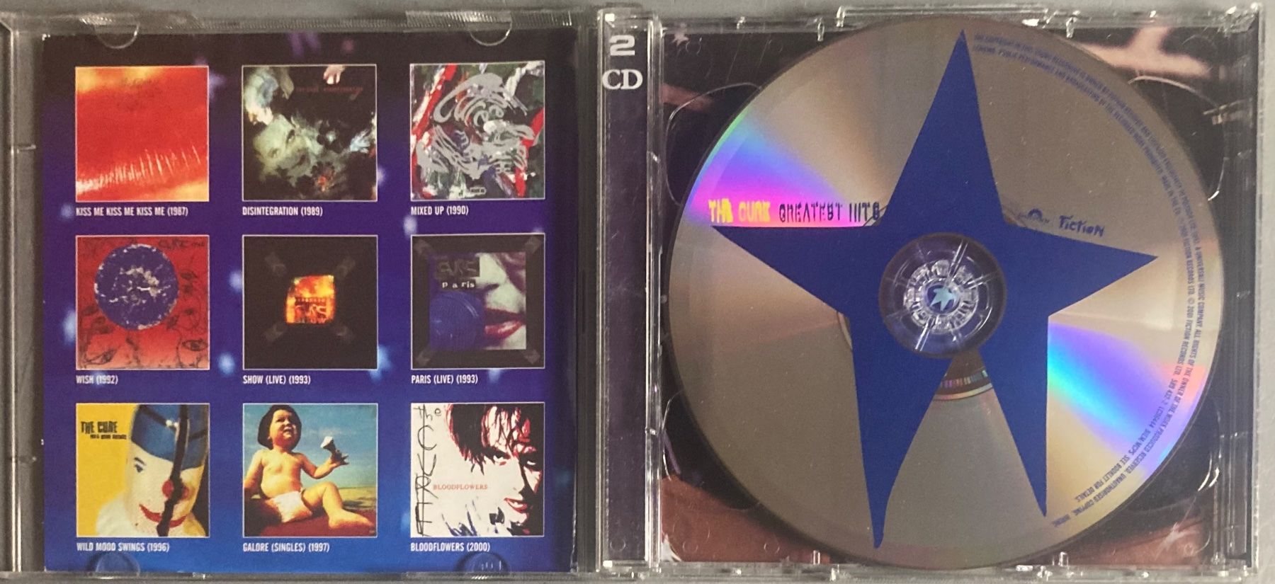 Vinyles: THE CURE - GREATEST HITS – D'occasion à Poliez-Pittet par Newtown-Records 2