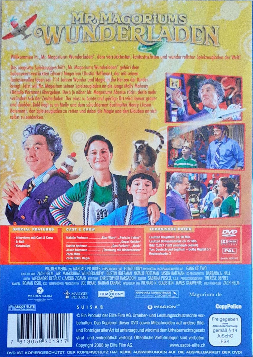 Tutti i DVDs: MR. MAGORIUMS WUNDERLADEN (2007) – Usato da Gelterkinden venduto da Tri-Tra-Trallala 1