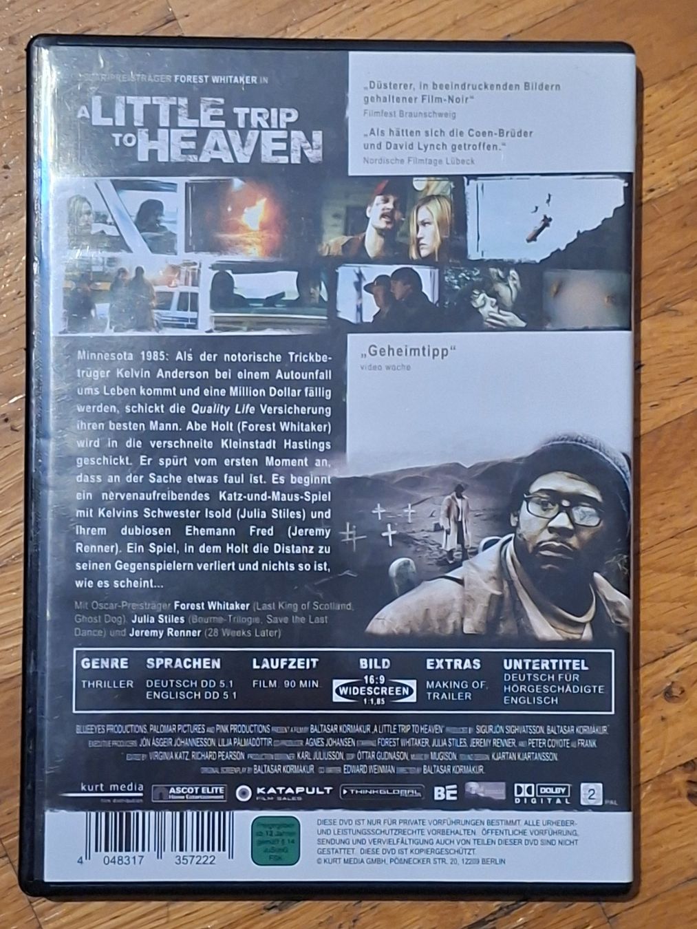 Tutti i DVDs: A little trip to heaven – Usato da Wallisellen venduto da Sawr 1