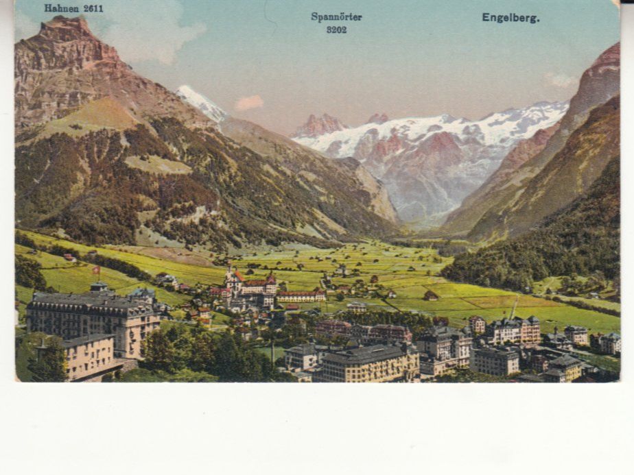 Cartoline postali: Engelberg ca. 1920 – Usato da Bürglen TG venduto da StampGraf