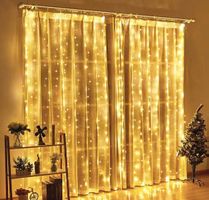 LED Lichtervorhang 3x1m