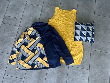 gelbes Set