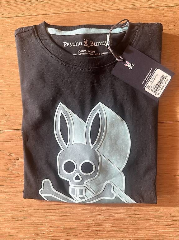 T-shirt: Psycho Bunny T-Shirt Kids – Usato da Merlischachen venduto da Jamie-Tristan