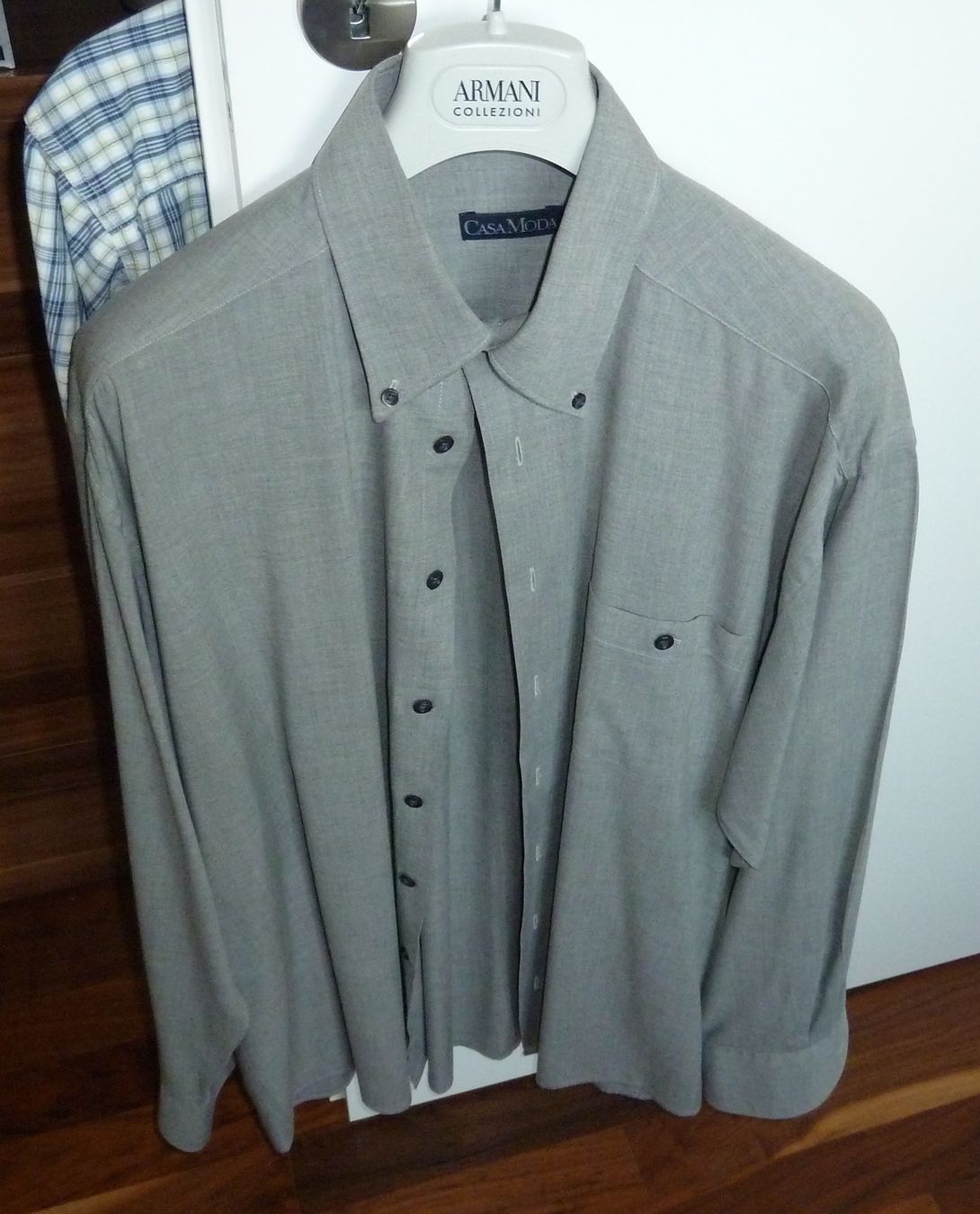 Hemden: Gr. 43 Langarm-Hemd von Casa Moda – Gebraucht aus Wagenhausen von kah_2tx7
