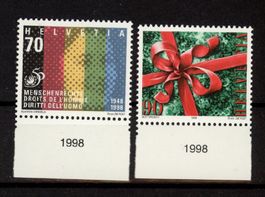 1998, Sonderpostmarken  **
