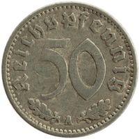 Deutschland - 50 Reichspfennig - 1935 - A