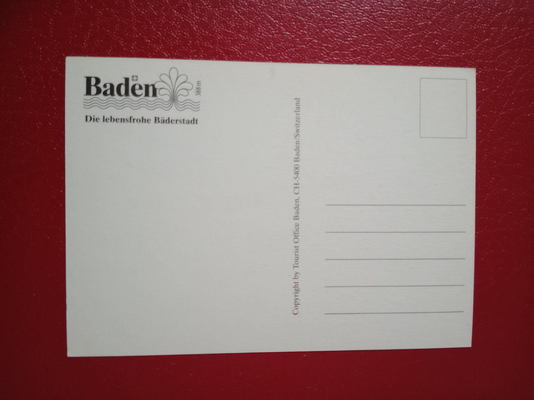 Cartoline postali: Baden Aargau (11) – Usato da Küttigen venduto da Melisch1000 1
