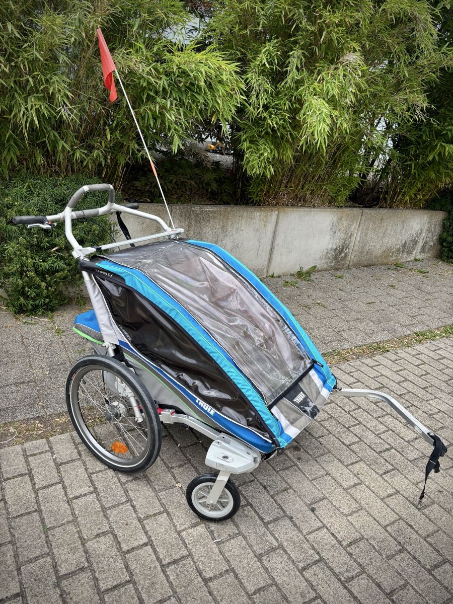 Thule Rimorchi: Thule Chariot CX (2 Plätze) – Usato da Brütten venduto da EniMir 1