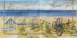Serviette am strand (d4) 2Stk.