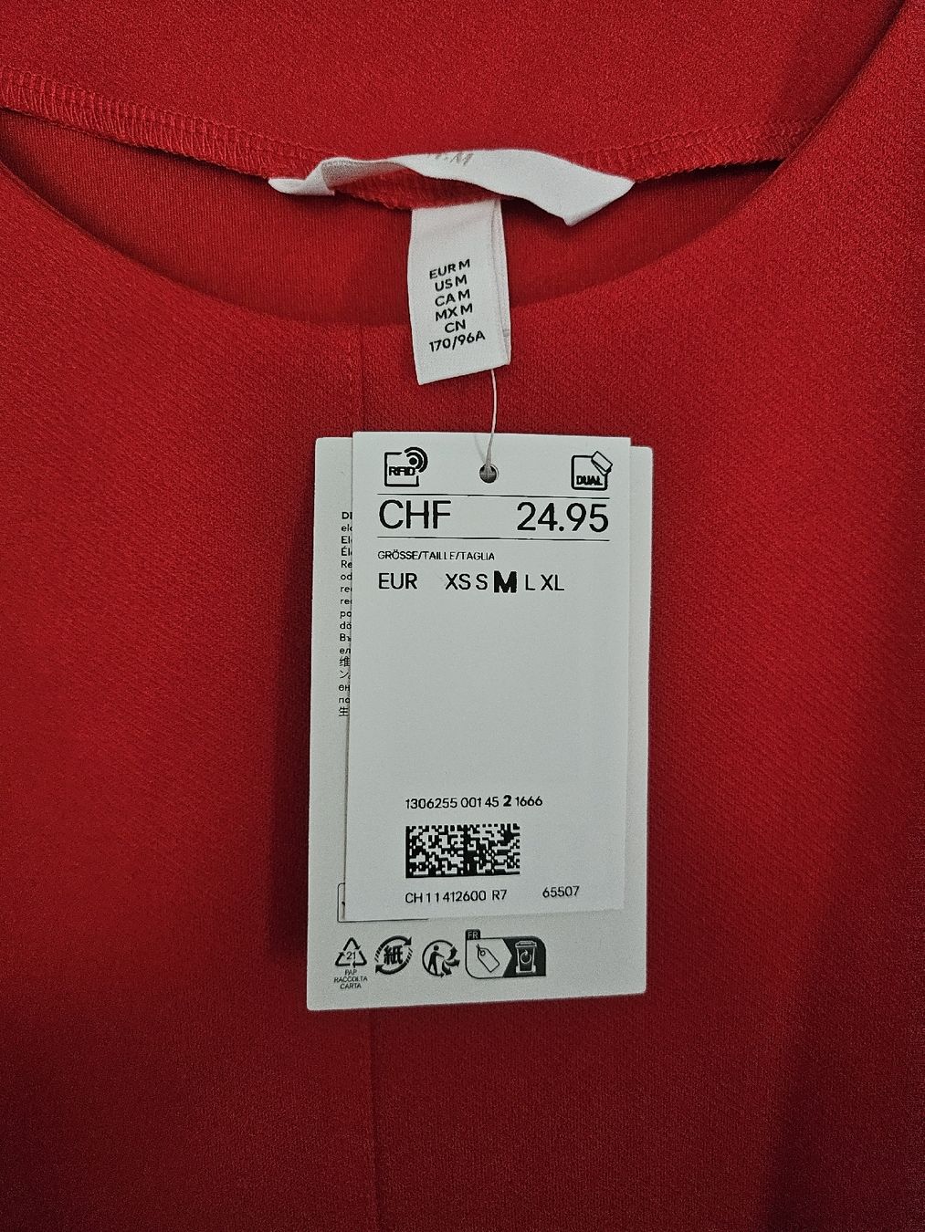 H&M Vestiti: Jolie robe rouge – Nuovo e nell'imballaggio originale da La Tour-de-Peilz venduto da mar_2r26 1