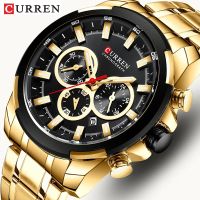 ✅ NEU CURREN Chronograph Armbanduhr Herrenuhr