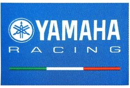 Yamaha Racing Aufnäher / Patch 8x5.3cm AUSVERKAUF