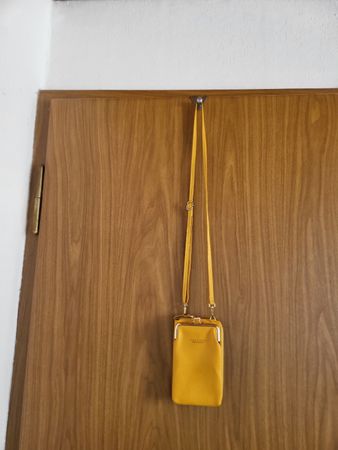 Carr Ken Mini sac bandoulière jaune moutarde — parfait!