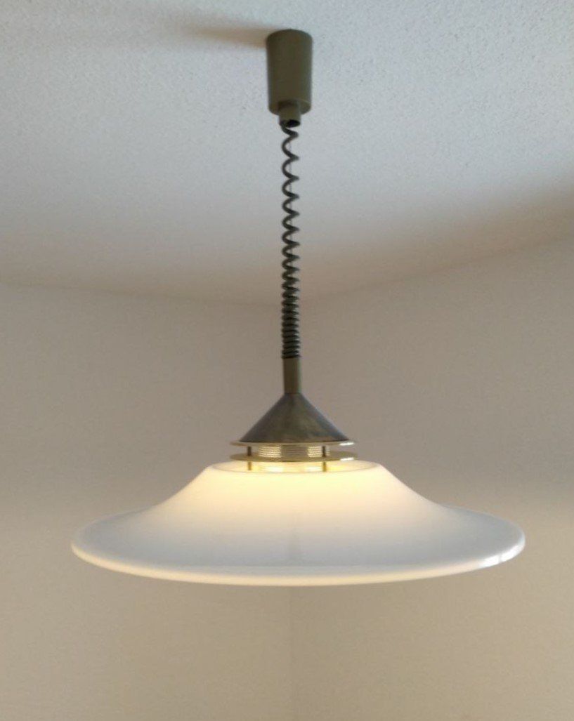 Lampade: Hängelampe Kunststoff/Metall weiss – Usato da Zetzwil venduto da Stritzi