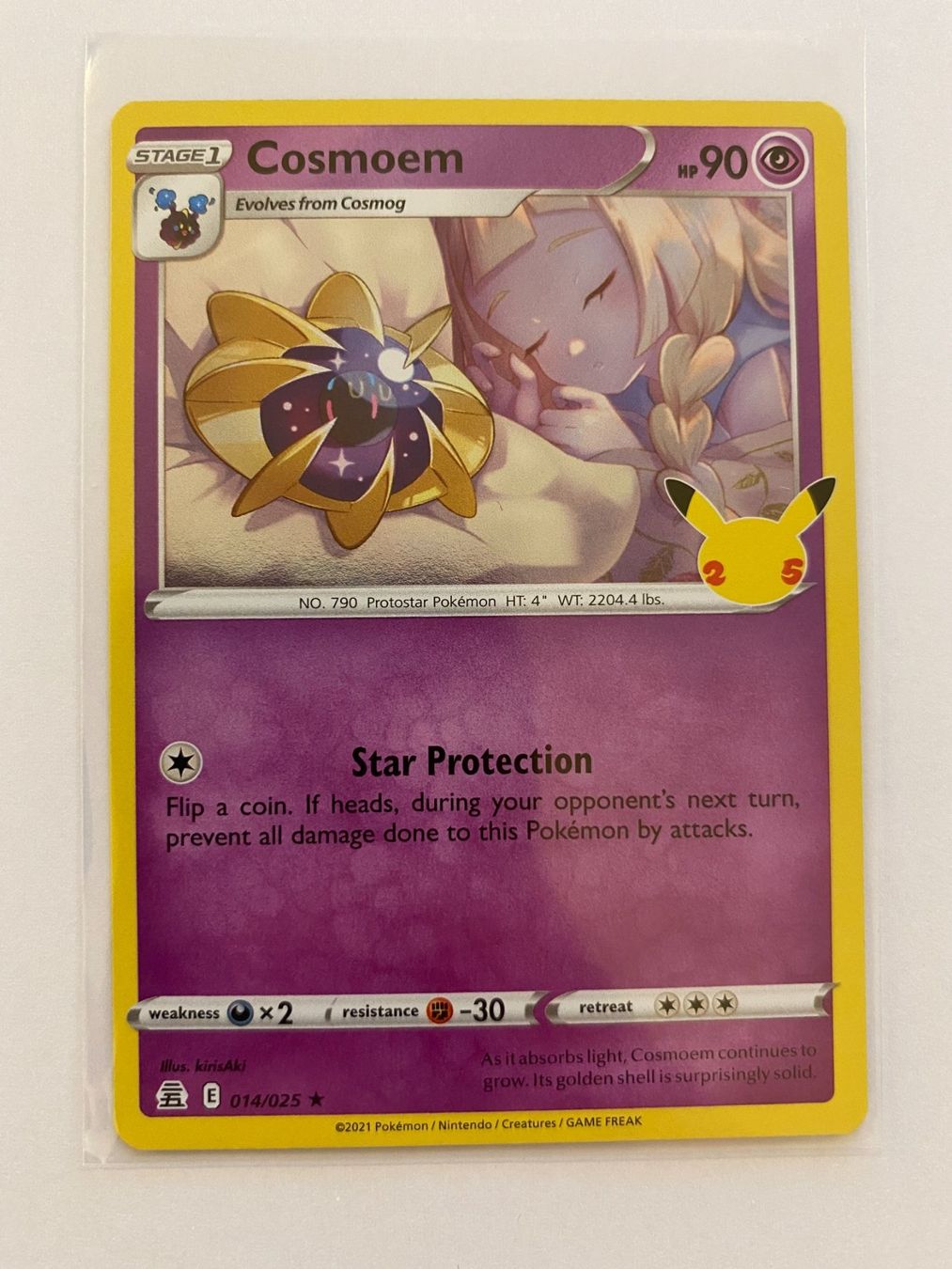 Pokémon Sammelbilder & Trading cards: Pokemon Cosmoem 014/025 Celebrations EN – Neu (gemäss Beschreibung) aus Weingarten-Kalthäusern von McGmavlo