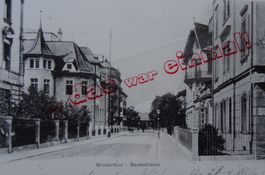 Zürich Winterthur Bankstr../ Stadtgarten anno dazumal