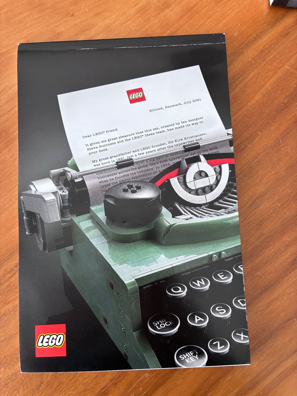 Lego Kit di costruzioni: Lego Schreibmaschine / Typewriter #21327 – Usato da Baar venduto da LeandroCarvalho 6
