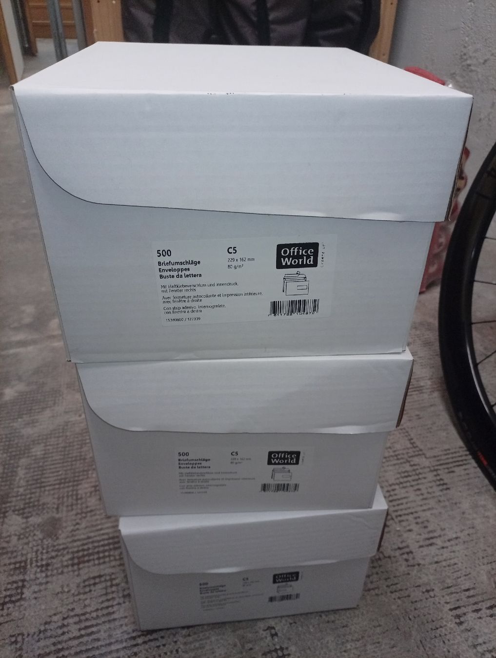 Buste & buste per spedizione: Couvert C5 1500 Stk – Nuovo e nell'imballaggio originale da Uster venduto da Loro_