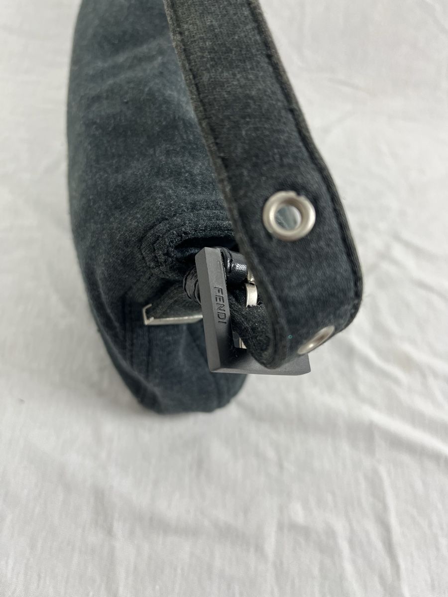 Fendi Borse da donna: Fendi Mamma Baguette Grau Cotton !! – Usato da Mörschwil venduto da ReLuxeAtelier 4