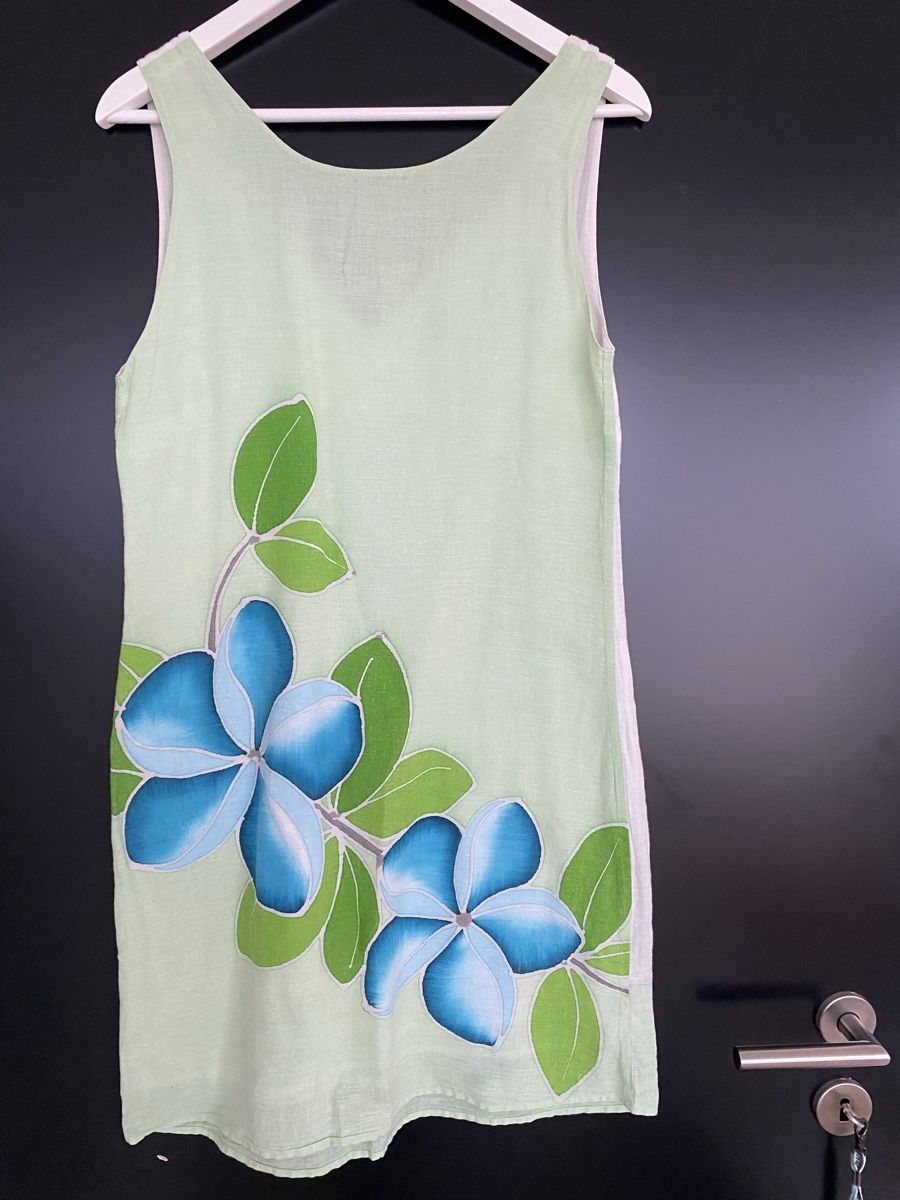 Vestiti: Baumwolle- Kleid Gr. 36 mit Unterrock Baumwolle – Usato da Meggen venduto da 6003Luzern 1