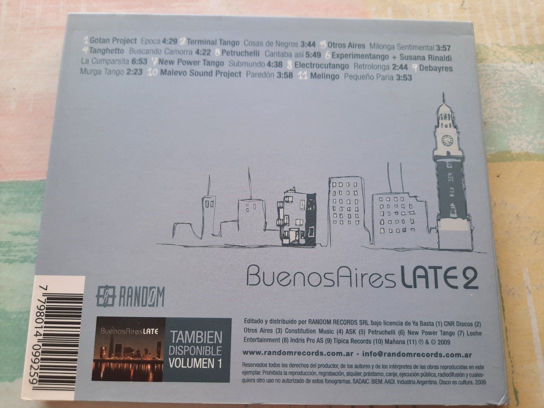 CDs: Cd Buenos Aires - Late 2 – Gebraucht aus Pully von bro_n52j 1