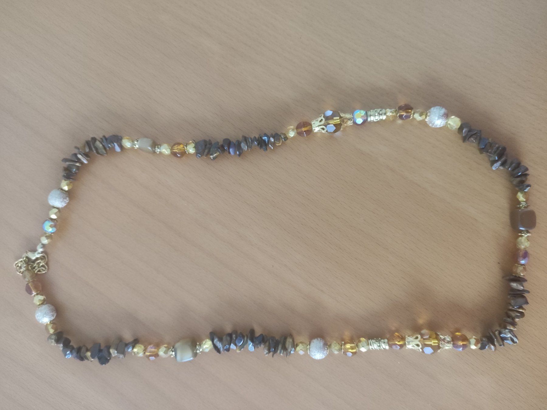 Catenine: Edelsteinkette Tigerauge – Nuovo e nell'imballaggio originale da Münchenbuchsee venduto da Cori1968 2