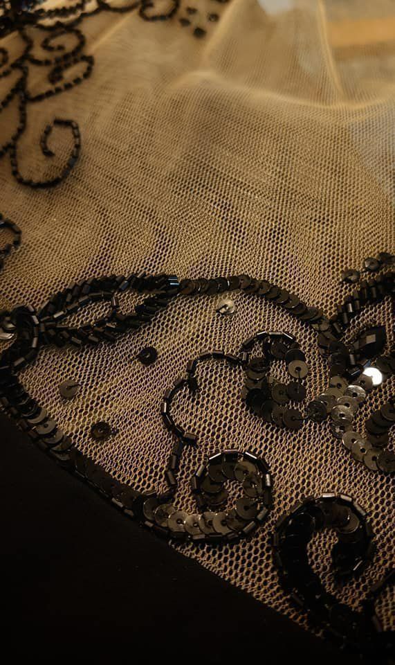 Kleider: Abendkleid in schwarz mit Tattoo-Optik – Neu (gemäss Beschreibung) aus Schaffhausen von AtelierPudesco 3