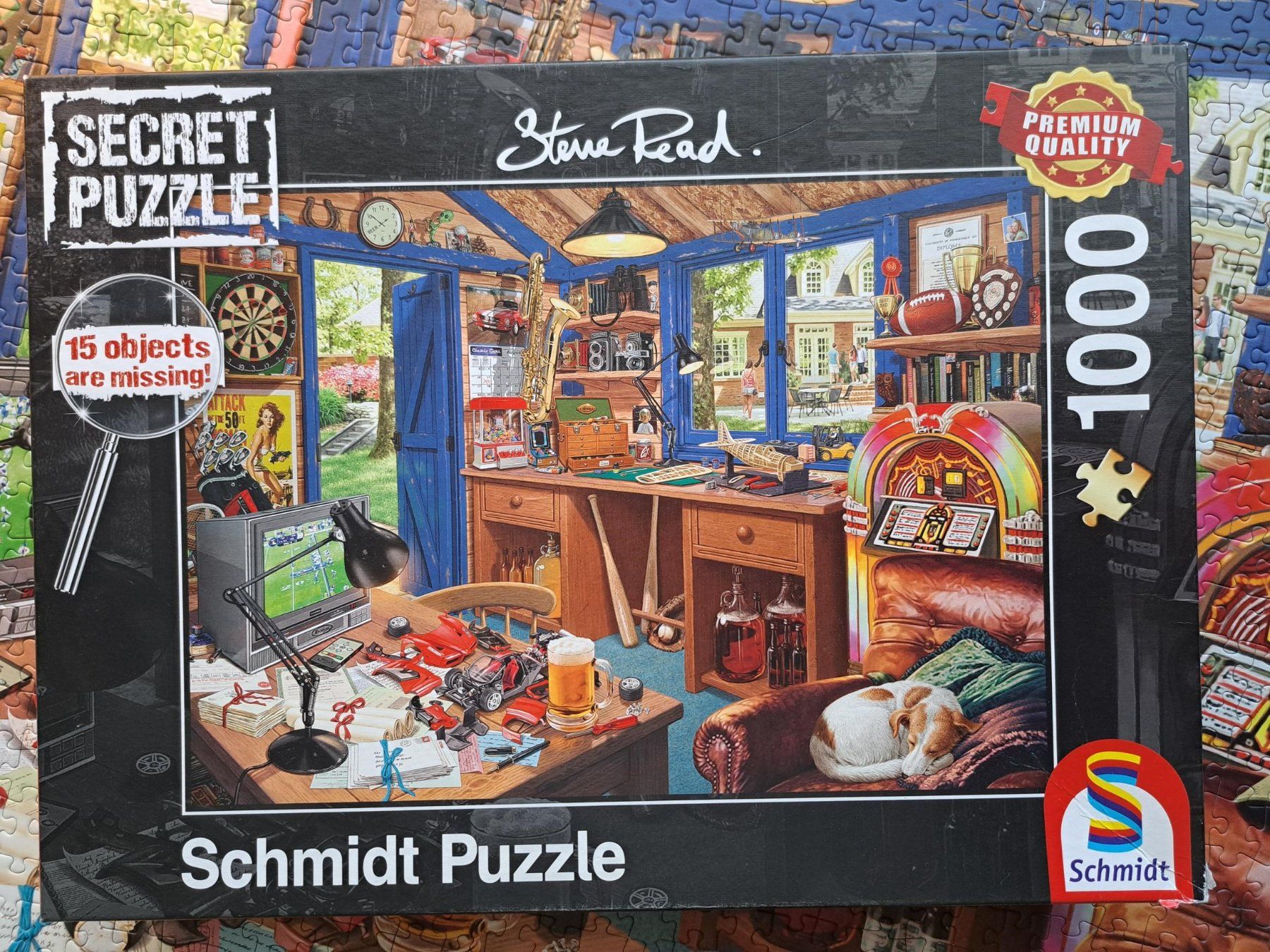 Puzzle: Puzzle, 1000 Teile, Secret – Usato da Basel venduto da Patiscat