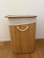Wäschekorb aus Bambus