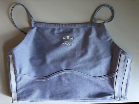 Adidas Crop Top Band Trikot Damen Grösse S 