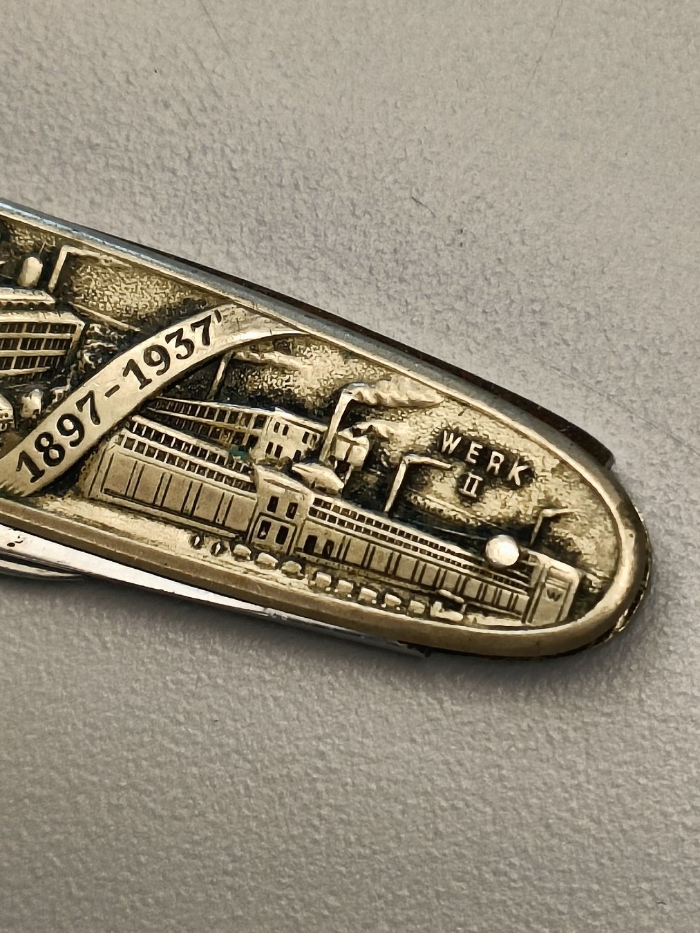 Solingen Coltelli tascabile: Sackmesser Solingen / Walther Werke Grimma 1897 - 1937 – Usato da Brugg AG venduto da Ente015 3
