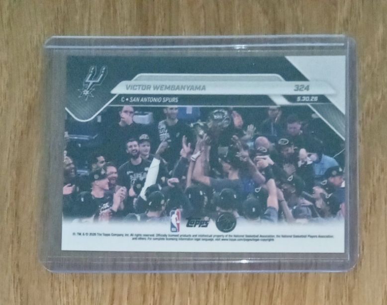 Cartoline: Víctor Wembanyama Topps Now NBA card – Nuovo (secondo la descrizione) da Vallorbe venduto da ant_75wx 1