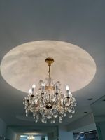 Elegante Vintage Kristall Leuchter - Top Zustand! Elektrisch