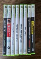 Lot de 8 jeux Xbox 360
