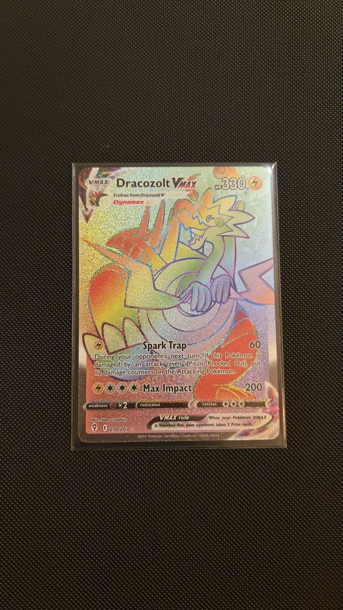 Pokémon Cartes à collectionner: Pokémon TCG - Dracozolt VMAX - 210 / E – Neuf (Voir description) à Basel par joa_9wrz