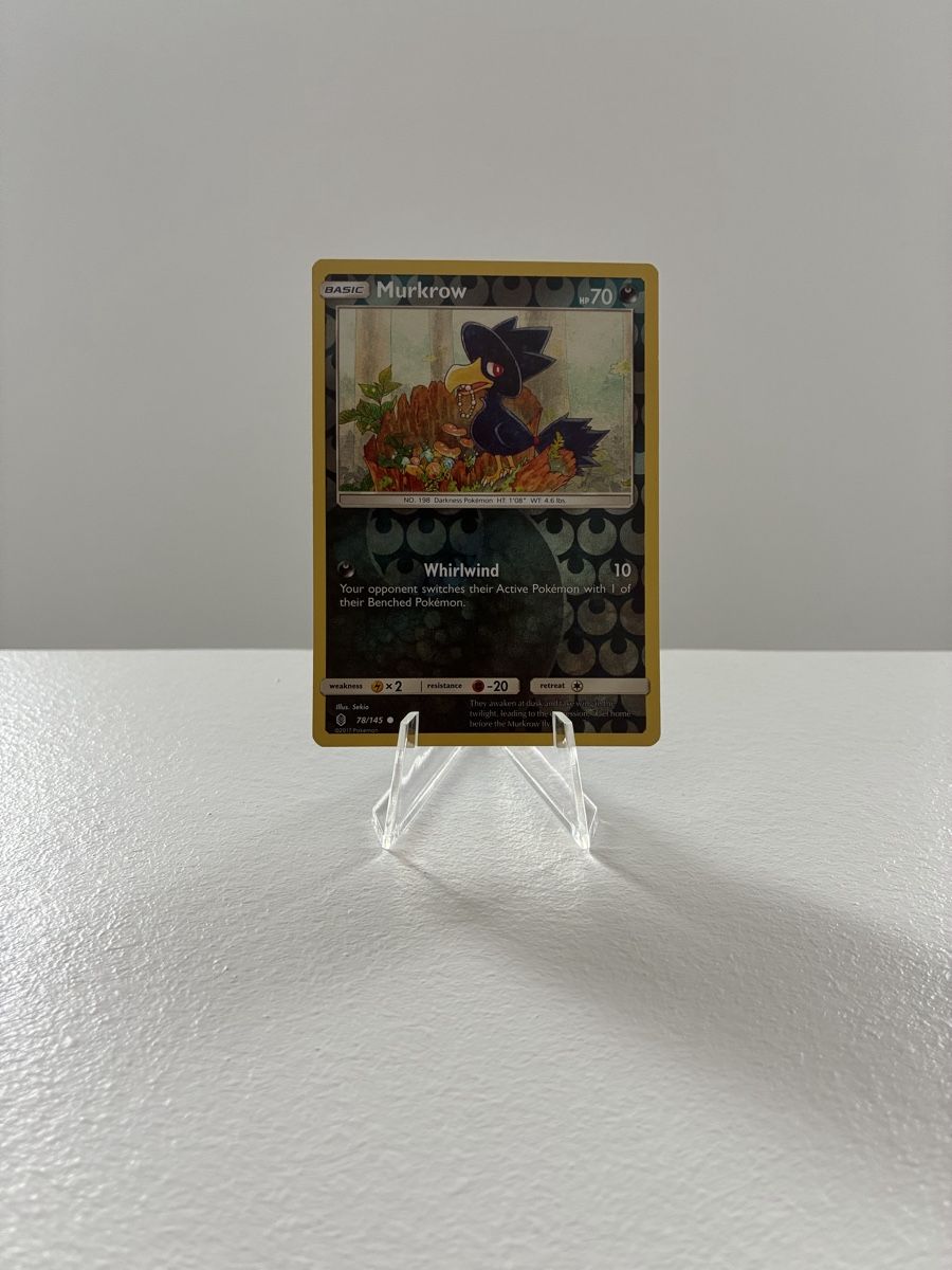 Pokémon Sammelbilder & Trading cards: Carta Pokémon Murkrow 78/145 – Neu (gemäss Beschreibung) aus Taverne von nad02026